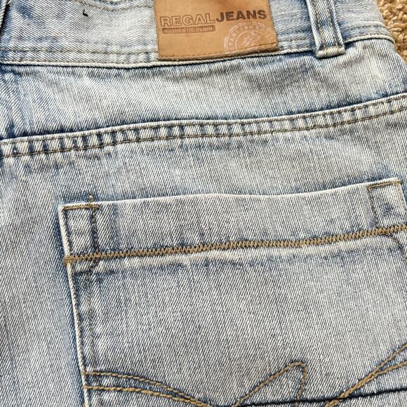 Vintage Regal Jeans Men's 38 X 32 Jeans Faded Baggy Wide Leg Streetwear Y2K - Picture 8 of 8